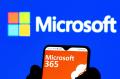 Smartphone screen says Microsoft 365